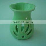 Green Ceramic Oil Burner thumbnail-1