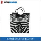 Zebra Portable Paper Bag Gift Bag Shopping Bag thumbnail-1