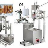 (4 in 1) Commercial Spanish Manual 3L Churros Machine + Working Stand + 6L LPG Gas Deep Fryer + 1L Filling Machine