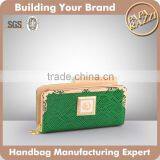 4533 Green Patent PU Wallets Elegant Women Purse and Bags