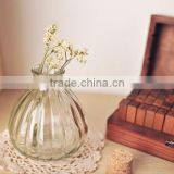 4oz Clear Glass Pumpkin Diffuser Bottle for Home Decoration