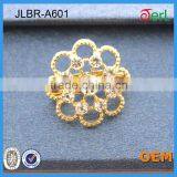 Shinning Small Flower Clear Crystal Alloy Flower Rhinestone Brooch thumbnail-1