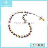 2015 Hot Sales Mix Shine Crystal Cooper Chain Necklace thumbnail-6