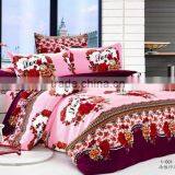 High Quality 100% Polyester Fabric Printed Fabric Soft Fabric Brushed Bedsheet of China thumbnail-4