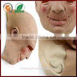 Funny Halloween Costume Head Realistic Old Men Latex Mask thumbnail-5