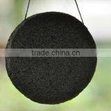 Magic Bamboo Charcoal Face Cleaning Konjac Sponge