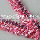 Fashion Color Tassel Fringe Lace Trim Polyester Tassel Fabric Embroidery Lace thumbnail-2
