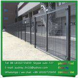 Guangzhou Double Rod Safety Mesh Fencing Panels Double Bar Wire Fence thumbnail-3
