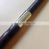 EQUESTRIAN LEATHER WHIP HORSE RIDING LEATHER WHIP WITH LONG HANDLE ENGLISH RIDING LEATHER WHIP LEATHER THREADED RIDING WHIP thumbnail-4