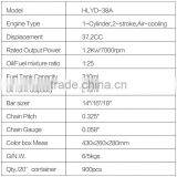 Timber Cutting Chain Saw 38cc With CE/GS/EMC/EU-II Approval HLYD - 38 thumbnail-6