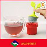 2014 News Design Duarable Silicone Water Bottle With Tea Filter thumbnail-1