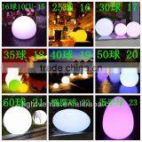 Outdoor Modern Battery Operated Funky Rainbow Color Cordless USB Rechargeable Park or Home LED Ball Decor Lights thumbnail-2