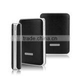 High Quality 5000mAh Leather Finish Power Bank Mobile Phone Charger thumbnail-6