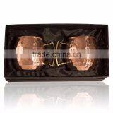 16oz Set of 2 100% Pure Copper Mugs For Wholesale thumbnail-2