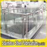 Fashion Design 304 Outdoor Stainless Steel Glass Balcony Railing thumbnail-4