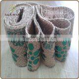 Printed Nature Jute Ribbon For Decorative thumbnail-1