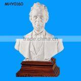 Design Famous Lincoln Memorial Unpainted Ceramic Bust thumbnail-1