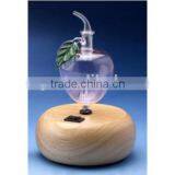 Elegant Wooden and Glass LED Aroma Diffuser Nebulization Essential Oil Diffuser thumbnail-1