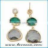 Fashionable Drop Earings Gold Dangle Earrings Stud Earrings for Girls thumbnail-2