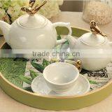 Decorative Hot Selling Factory Manufacture Paint Wooden Tray thumbnail-2