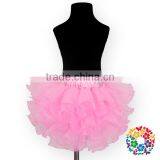 Cheap High Quality Fluffy Skirt Chiffon Pettiskirts Tutu,Premium Pettitskirts, Fluffy Pink Wholesale Pettiskirts thumbnail-5