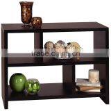 High Glossy Console Table Bookshelf Display Best Quality Wood 2 Tier MDF Wood Hall Table thumbnail-4