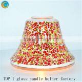 Sets of Mosaic Glass Chandelier Shades