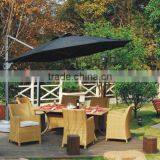 2016 Rattan Garden Sets / Dining Set Rattan Table And Chair With Umbrella thumbnail-1