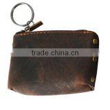 Full Grain Leather Wallet Men Coin Purse From Italy With Card Holder thumbnail-6