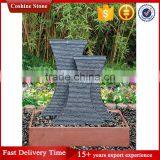 Natural Garden Stone Water Fountain With Pots thumbnail-4