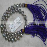 Wholesale 9-10mm Silver Tahitian Pearl Strand thumbnail-1