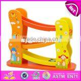 2017 New Design 3 Levels Kids Cartoon Wooden Toy Race Track W04E051 thumbnail-4