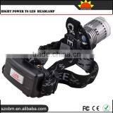 High Power Rechargeable T6 Bike Headlight Ultra Bright Led Headlamp Flashlight thumbnail-1