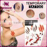 Long Lasting Printing Fashionable Design Water Transfer Body Temporary Tattoo thumbnail-1