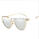 UCHOME Custom Promotional Double Metal Frame Sunglasses ,Genuine Mosaic Female Sun Glasses thumbnail-2
