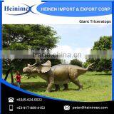 High Quality Best Simulation Jurassic Park Dinosaur Giant Triceratops Model thumbnail-1
