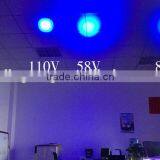 110V All Forklifts Safety Light Blue Spot 6W Oval LED Work Light thumbnail-2