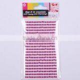 Adhesive Acrylic Diamond Sticker,car Diamond Stickers