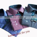 Fashion Cotton Checks Shirts Casual Dress Shirts for Man thumbnail-1