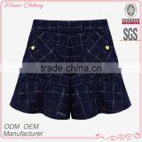 OEM/ODM Fashion Design Manufacturing Check Modern Casual Short Pants thumbnail-1
