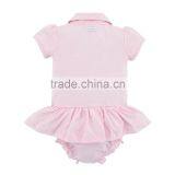 Newborn Baby Clothes Short Sleeve 95% Cotton Wholesale Baby Rompers For Summer thumbnail-2