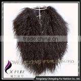 CX-A-52R Winter Women Big Detachable Mongolian Lamb Fur Collar thumbnail-4