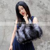 CX-H-17E High Quality Women Real Fox Fur Handbag thumbnail-5