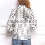 Newest Best Summer Temperamen Fashion Shirt Ladies Blouse Latest Shirt Designs for Women Office thumbnail-4