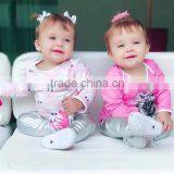 100% Cotton New Hot Sale Baby Clothes Boutique Clothing Stripe Long Sleeve 100% Cotton Top Exported 2017 thumbnail-1