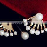 Exquisite Pearls Decorative Earrings,gold Girls Gift Earrings Stuff Wholesale thumbnail-4