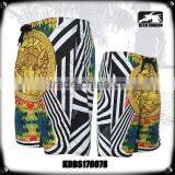 100% Polyester Beach Shorts Large Size Screen Printing Mens Swimwear thumbnail-1