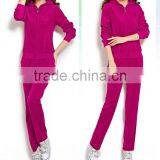 Oem Cheap Customized Women's Slim Fit Tracksuit Running Suit for Women thumbnail-2