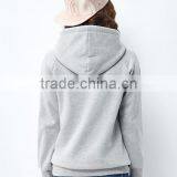 Female Money Hemp Grey Sets Basic Hooded Fleece thumbnail-3