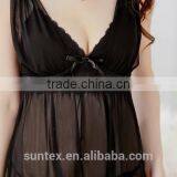 Sexy Lace Transparent Night Sleeping Dress thumbnail-4